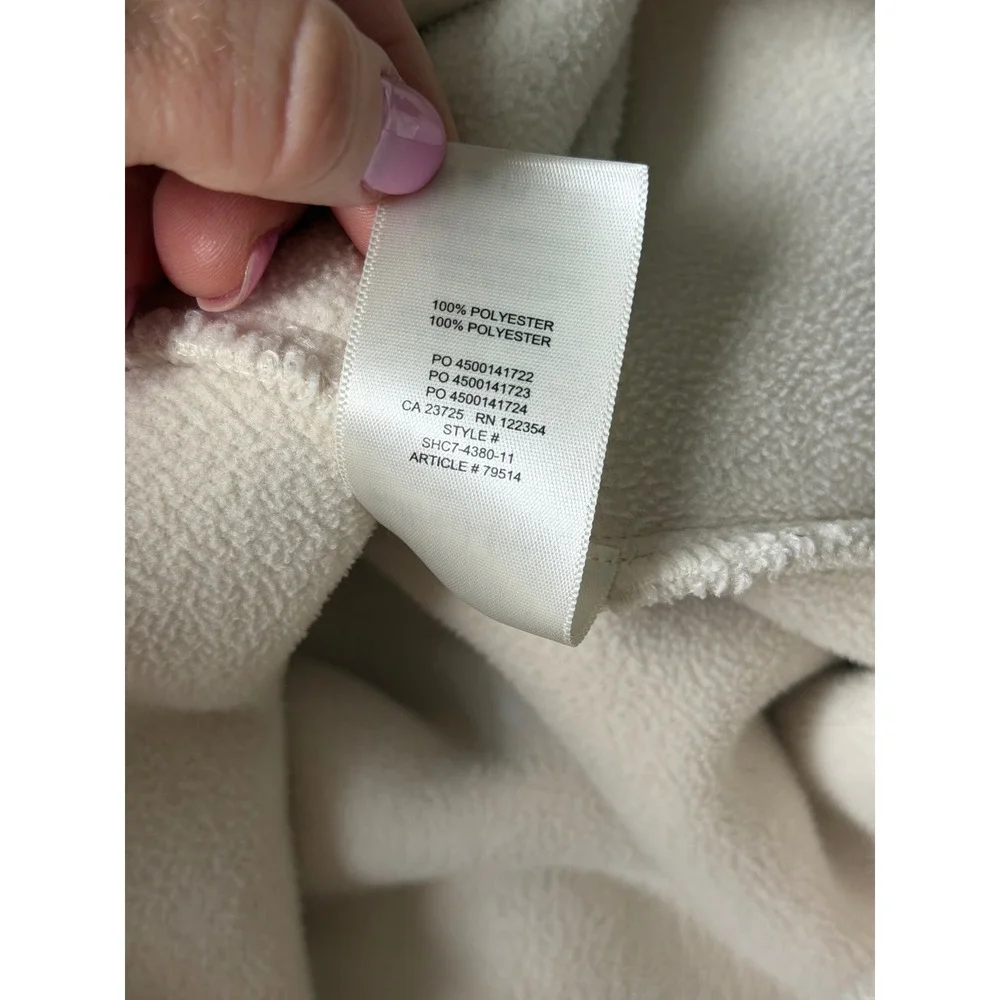 Wilfred Aritzia Jacket Sherpa Long Liner Light Birch Cream Medium